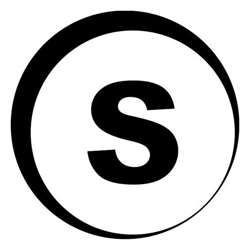 SANSのSロゴ